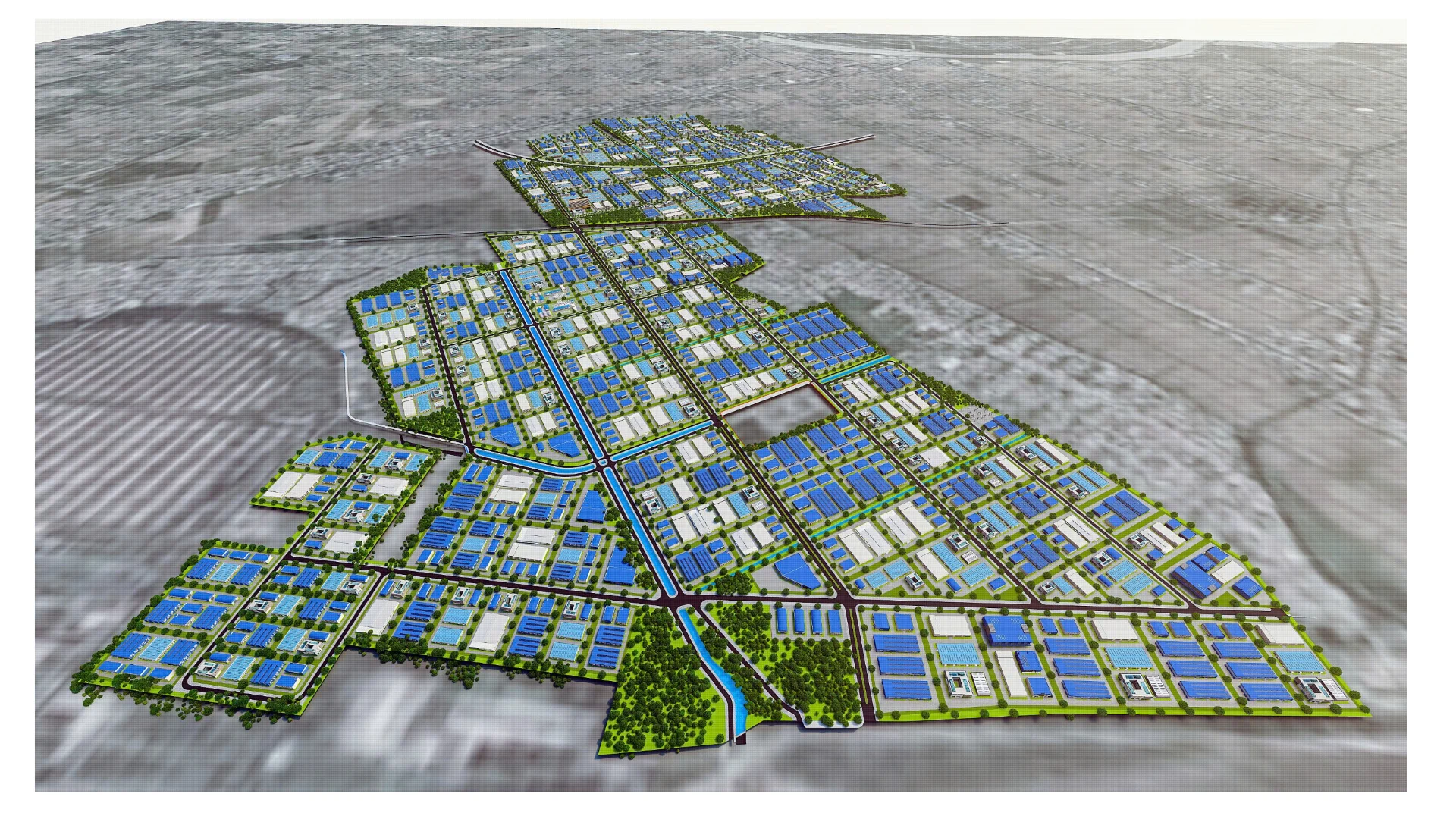 Vsip Nam Định tổng diện tích 1,070 ha